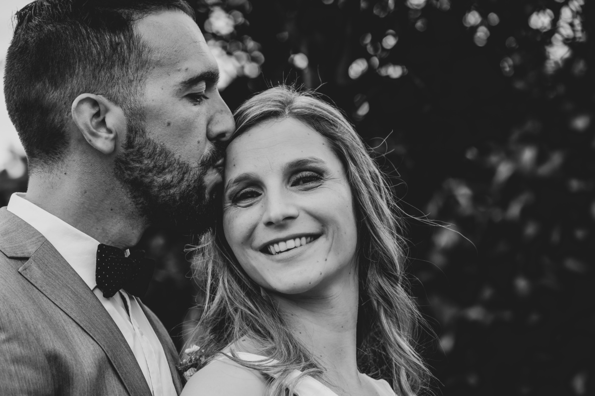 Lígia e Ricardo fotografia a preto e branco 