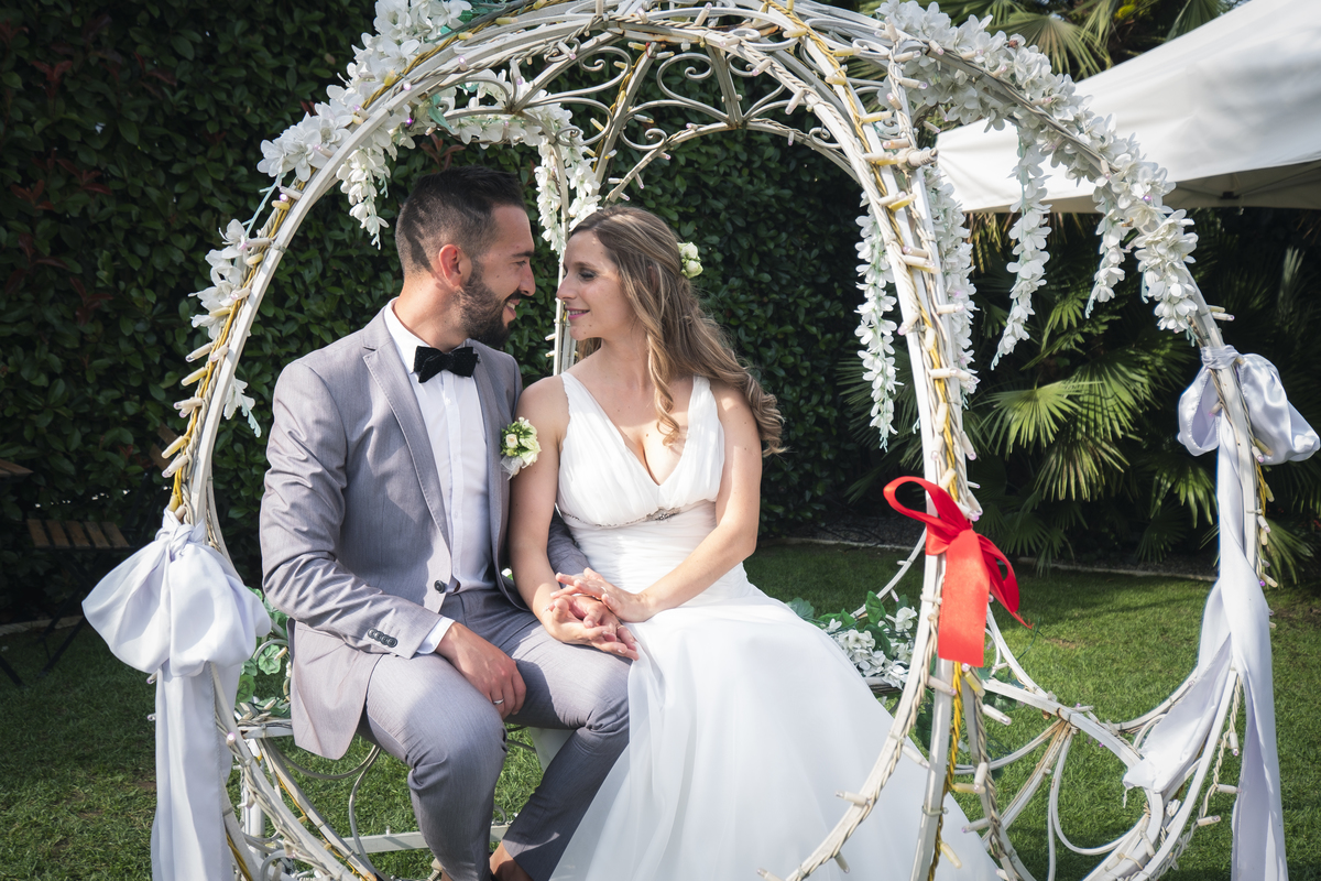 Lígia e Ricardo no carro