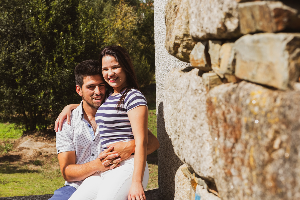 Joana e Álvaro sessão fotográfica de solteiros