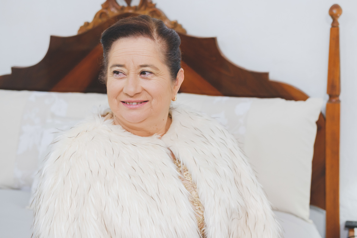 Mulher Rosa em preparação