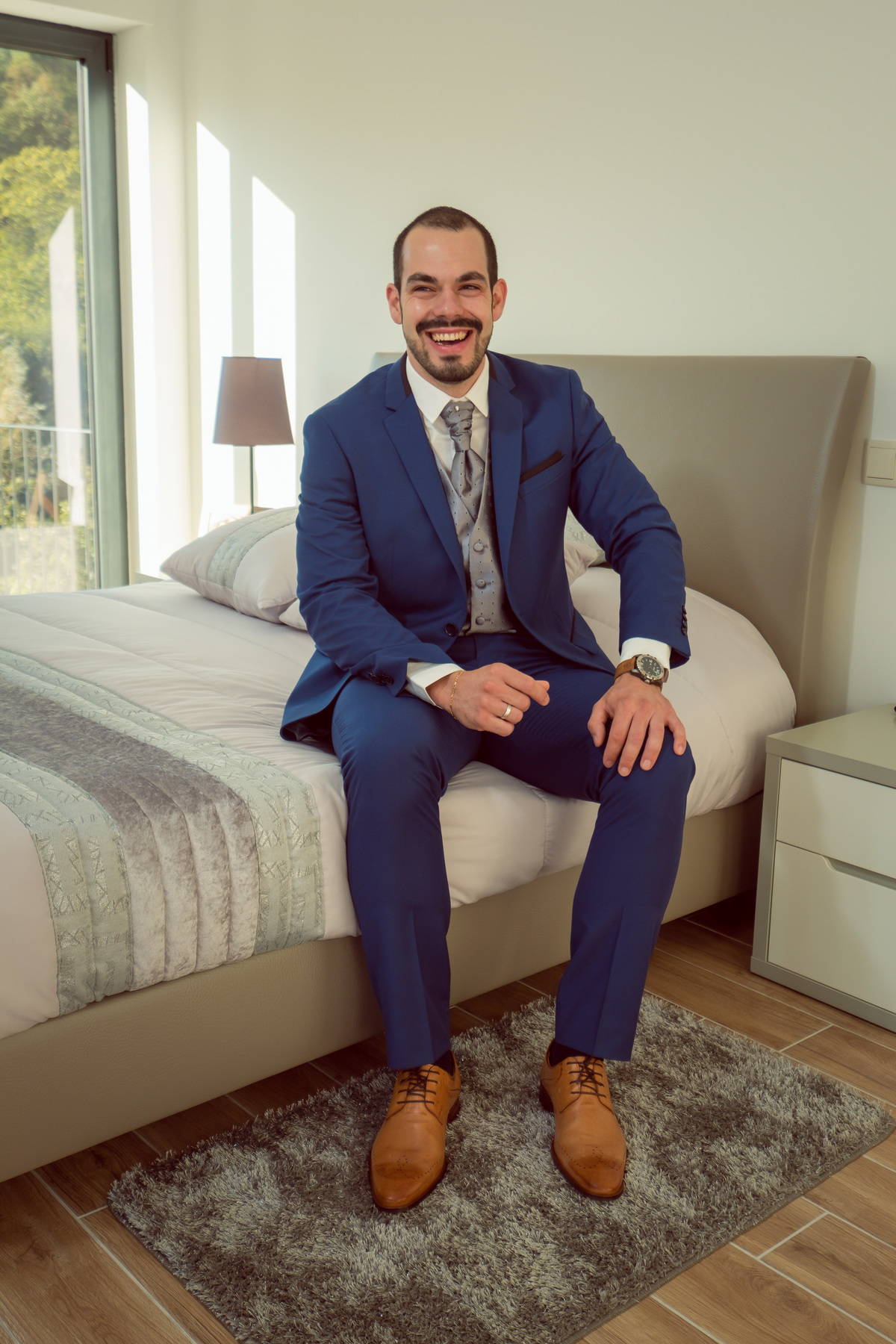 Noivo Daniel em preparação