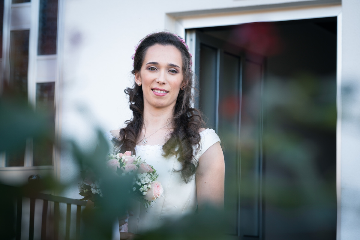 Noiva pronta para se casar