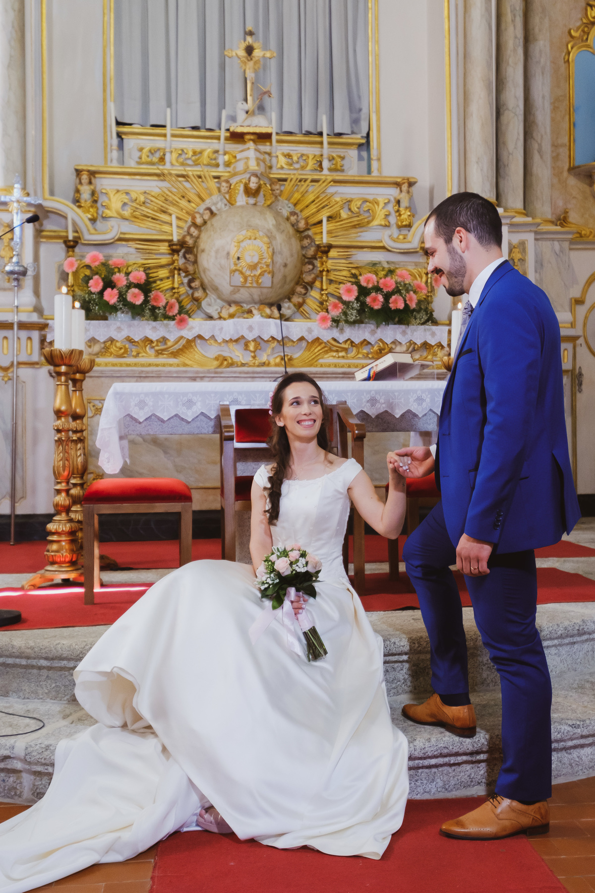 Daniel a admirar sua mulher