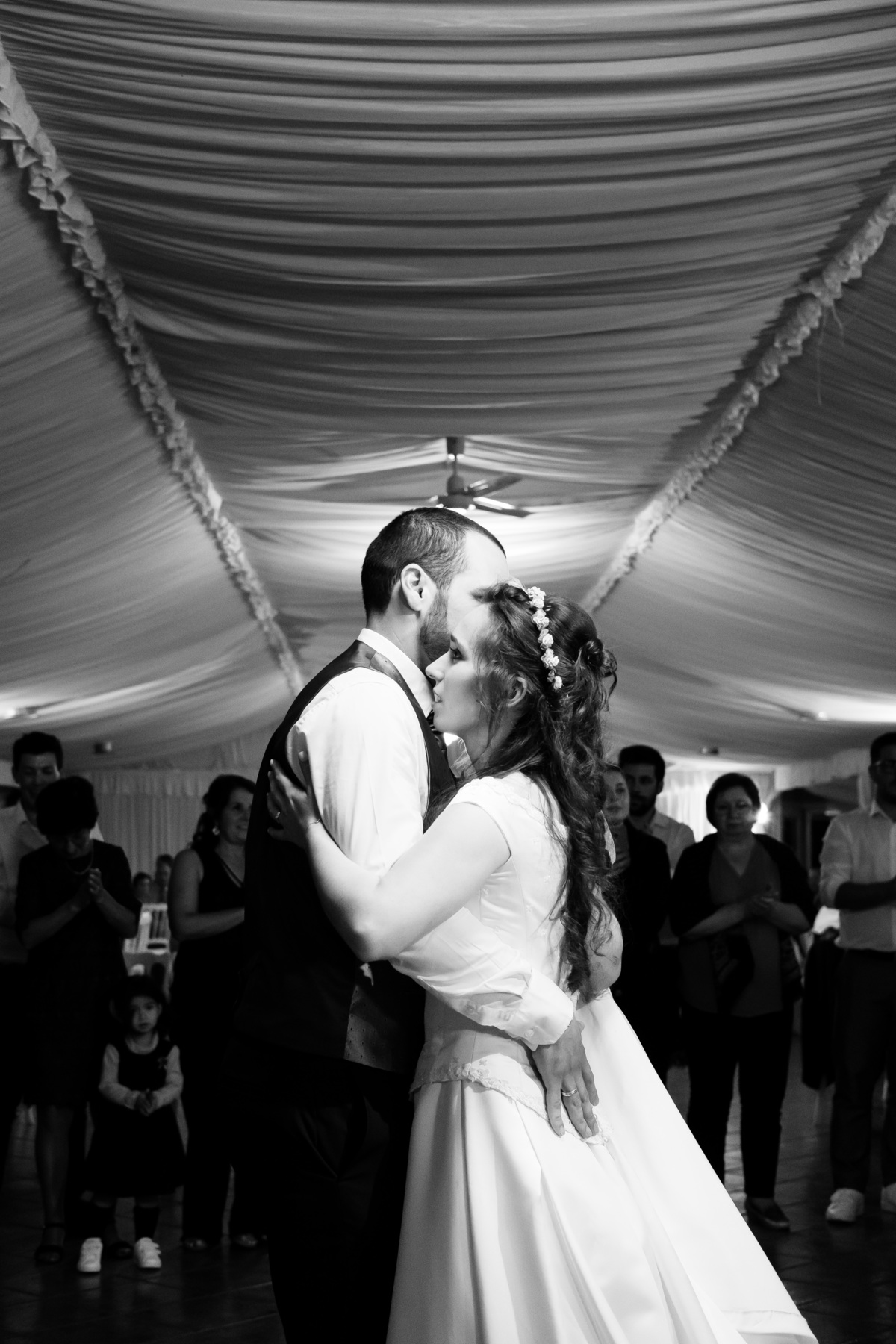 Ana e Daniel a dançarem