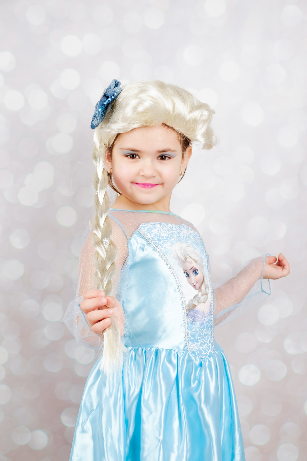 Margarida mascarada de princesa