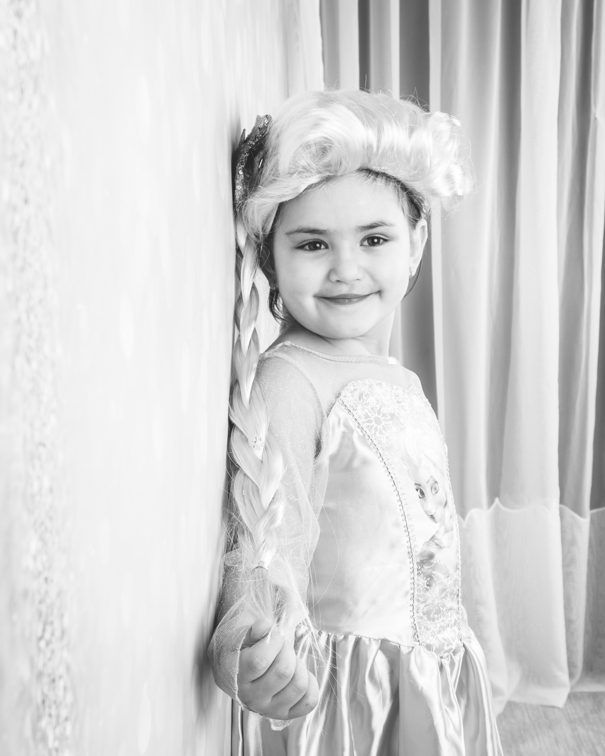 Margarida na sessão fotográfica em Arouca