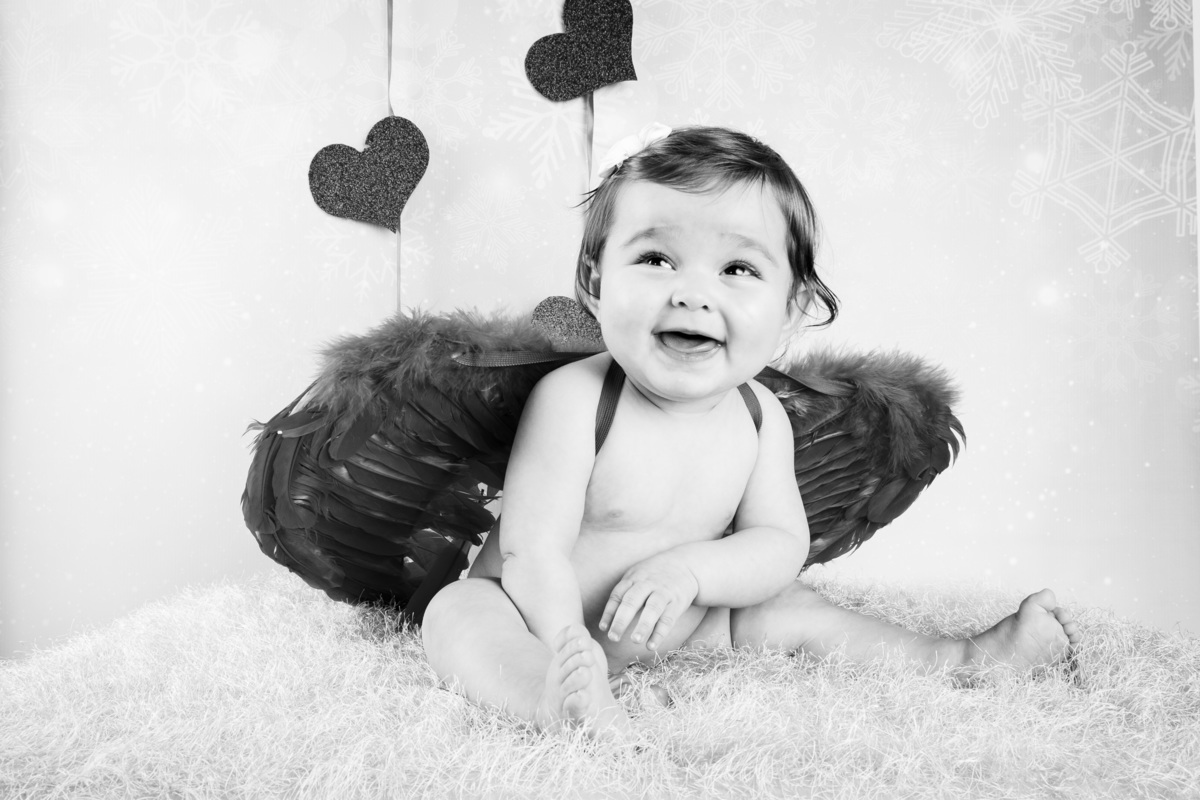 Sessão fotográfica de estúdio