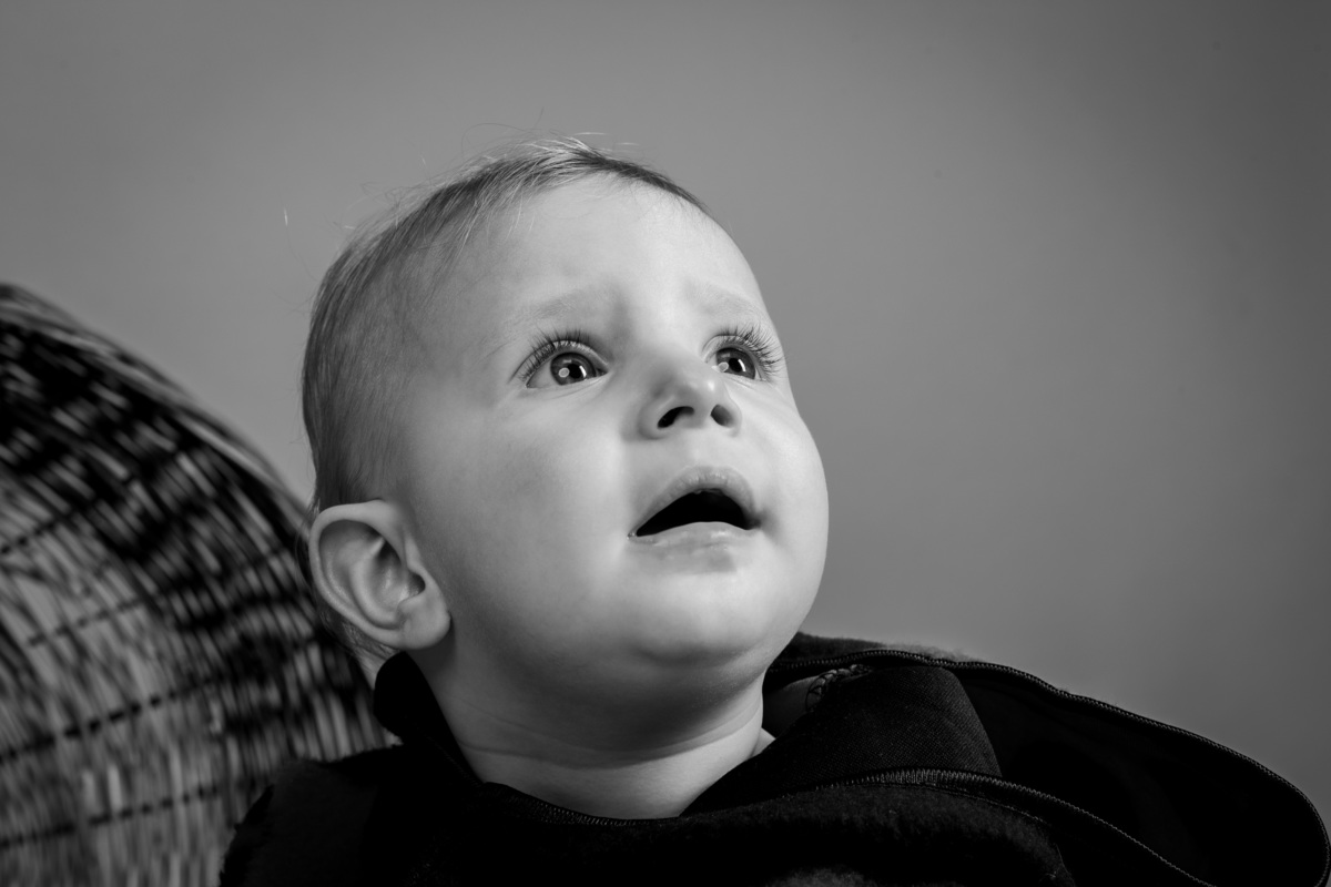 Rita na sessão fotográfica de estúdio em Vale de Cambra