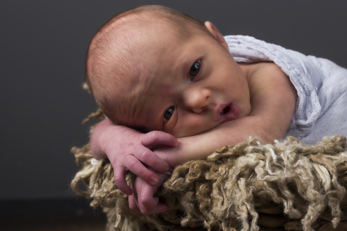 Sessão fotográfica a bebé