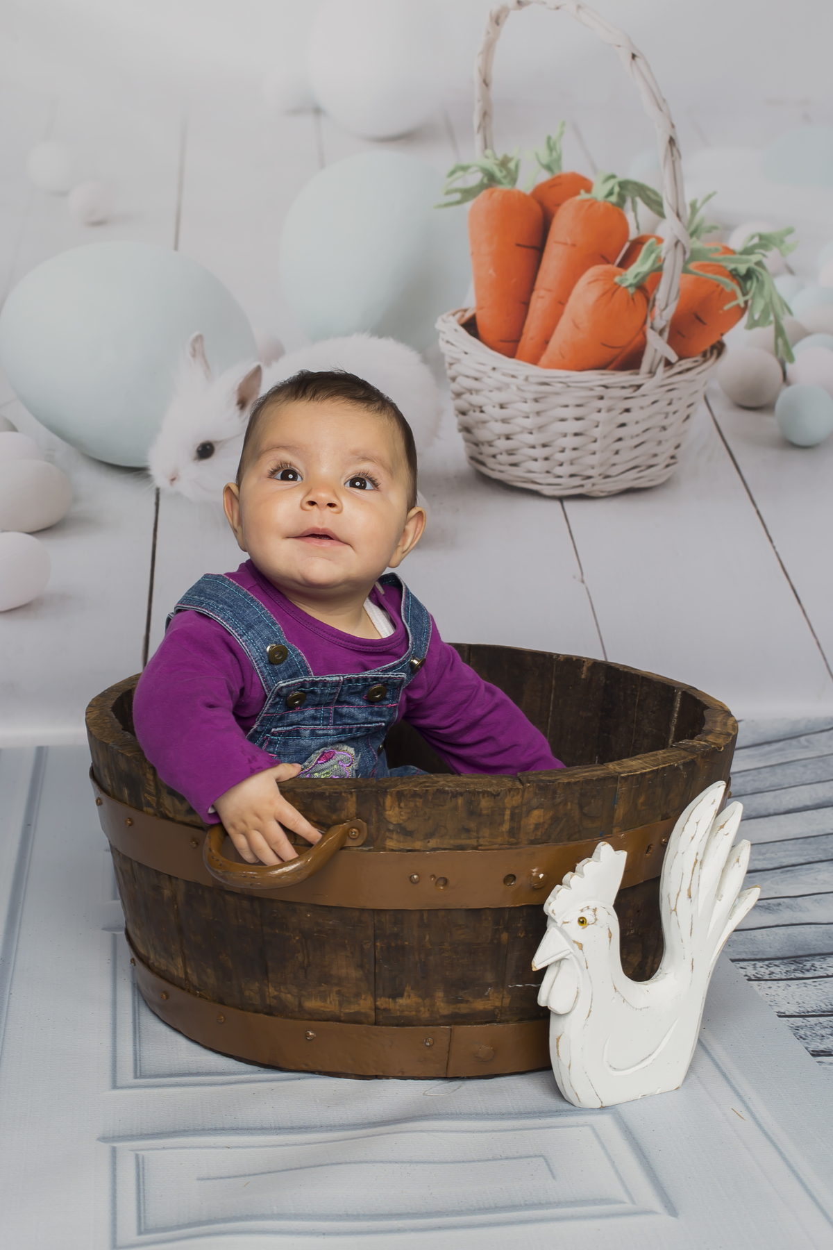 Bebé em fotografia de estúdio porto