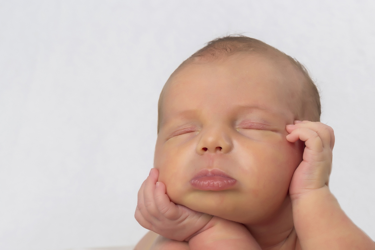 Menina bebé na sessão