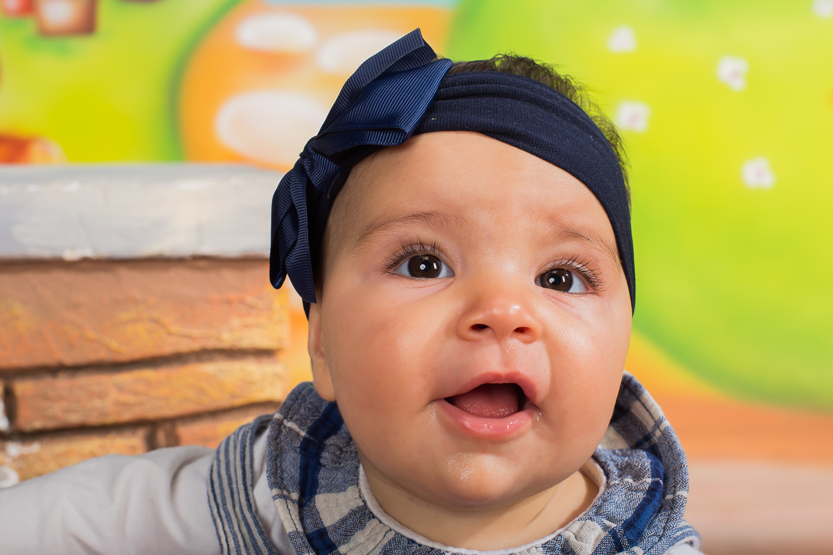 Sessão fotográfica de estúdio