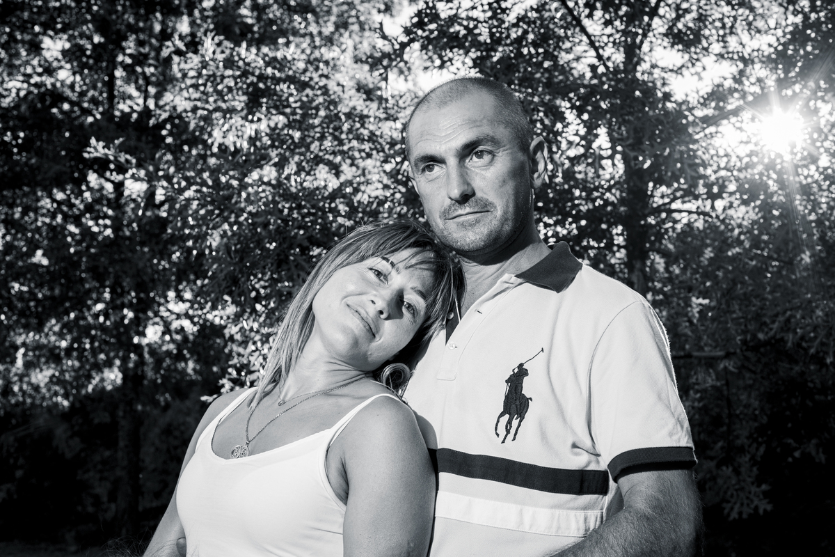 Casal feliz
