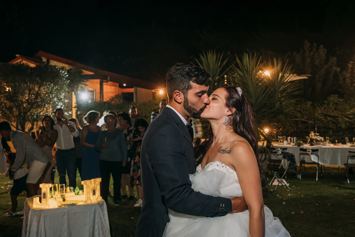 Final de dia feliz deste casal