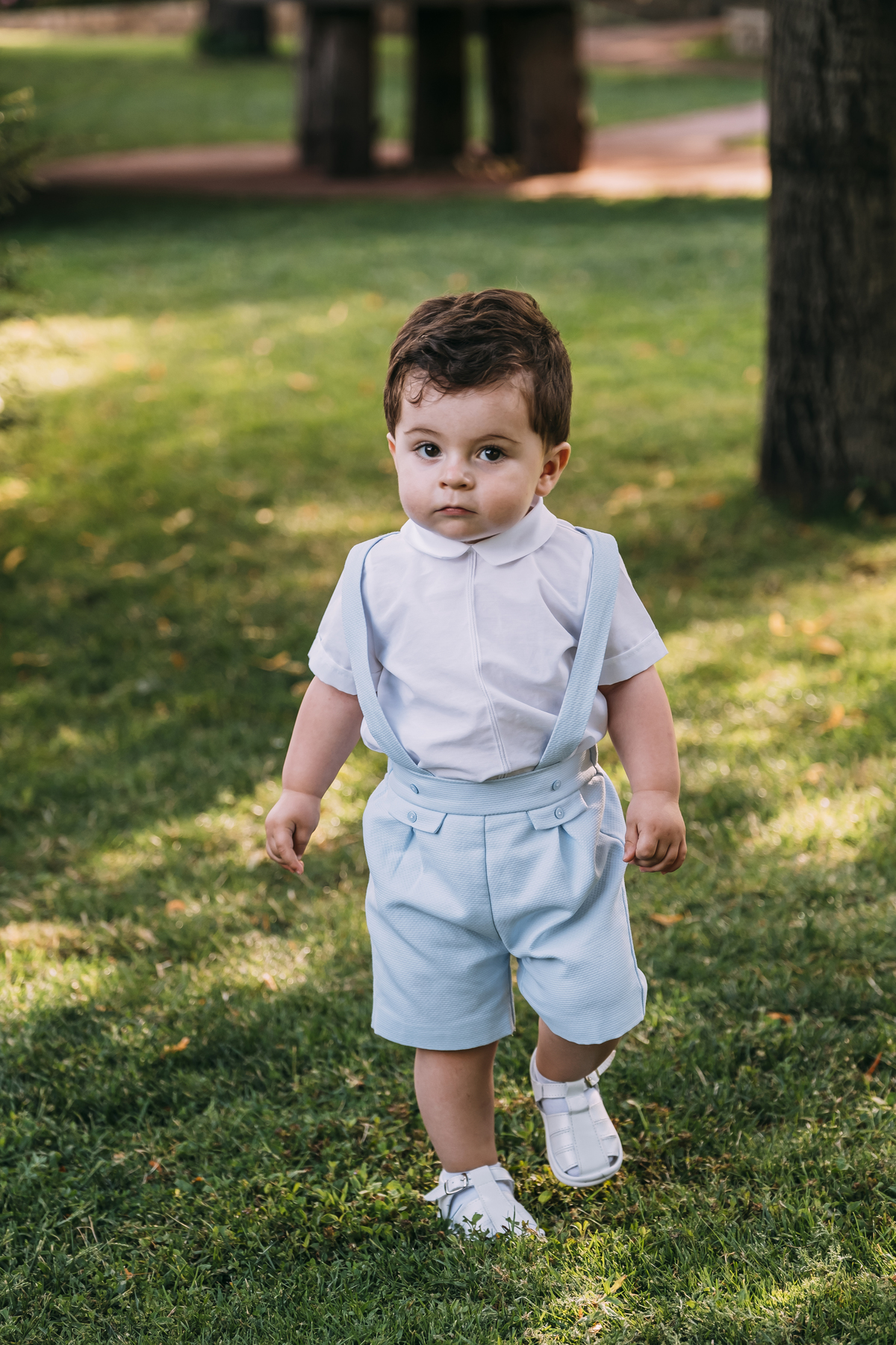 Bebé no seu batizado no Mira Freita