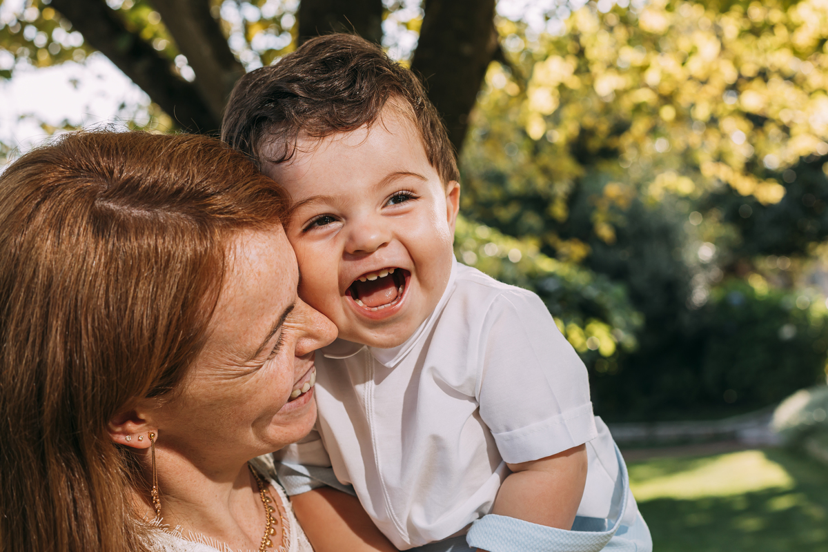 Bebé na sessão fotográfica