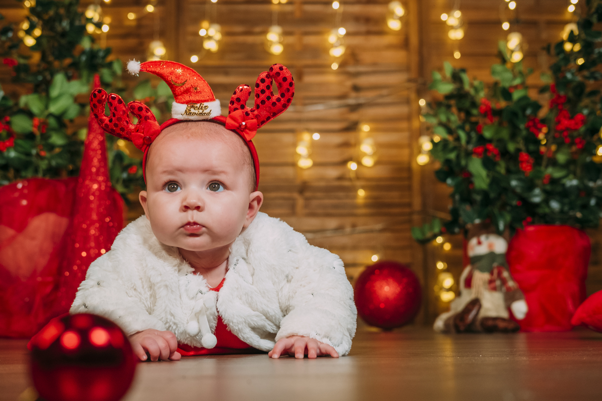 Sessão fotográfica de Natal na Foto David Marques