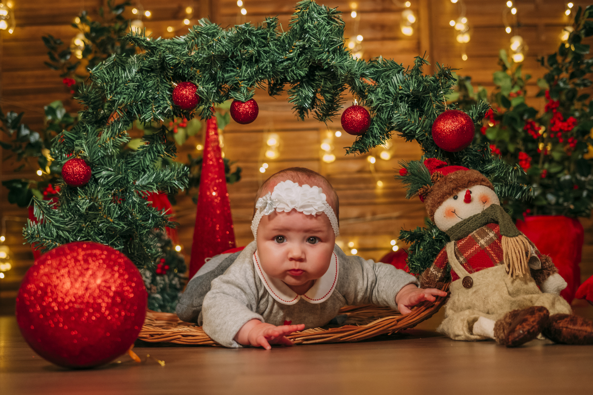 Sessão de estudio de natal na Foto David Marques