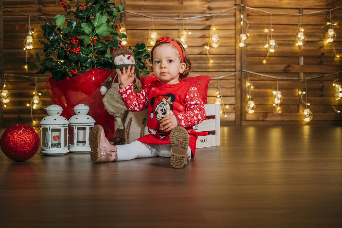 Sessão fotográfica de Natal