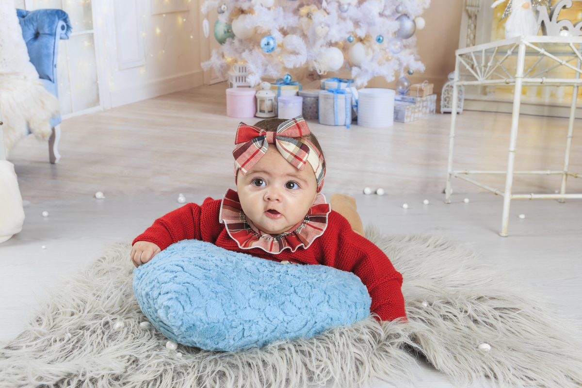Sessão de Natal em Bebé