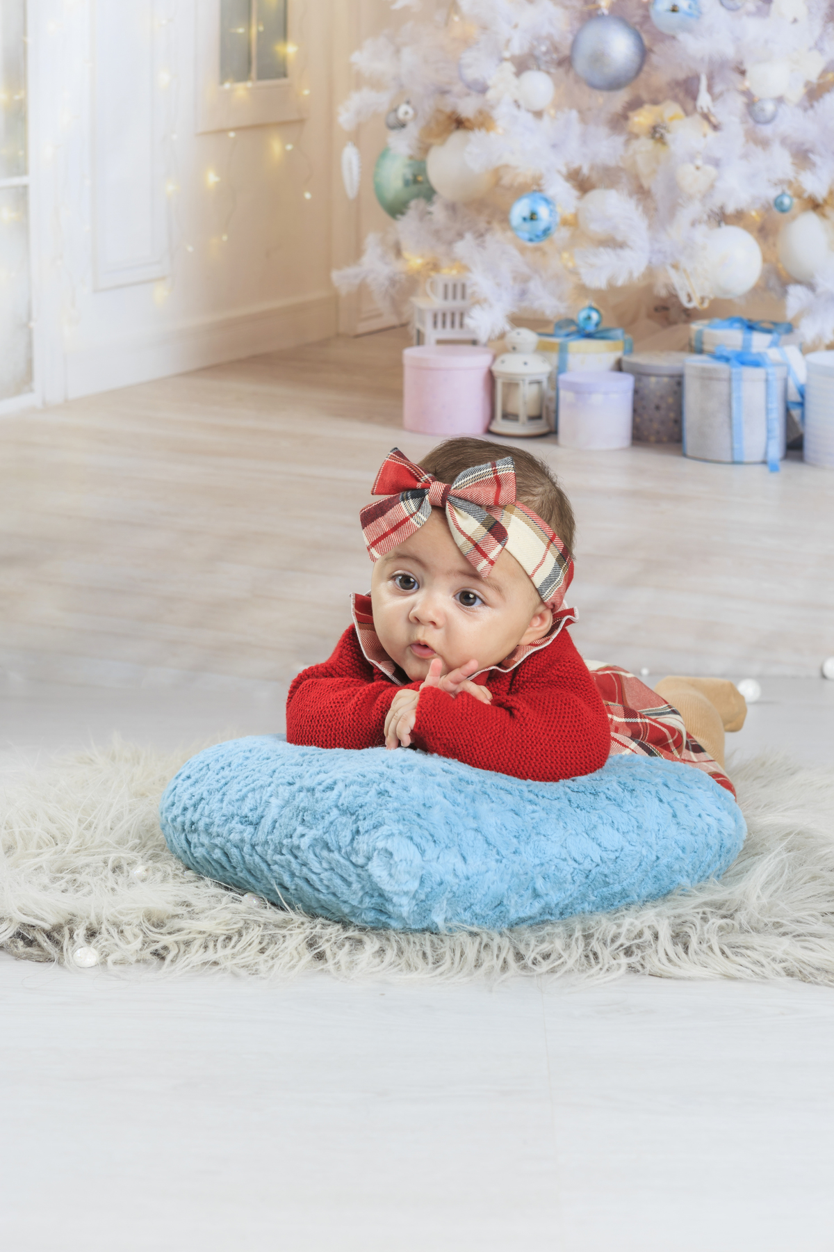 Sessão fotográfica de natal