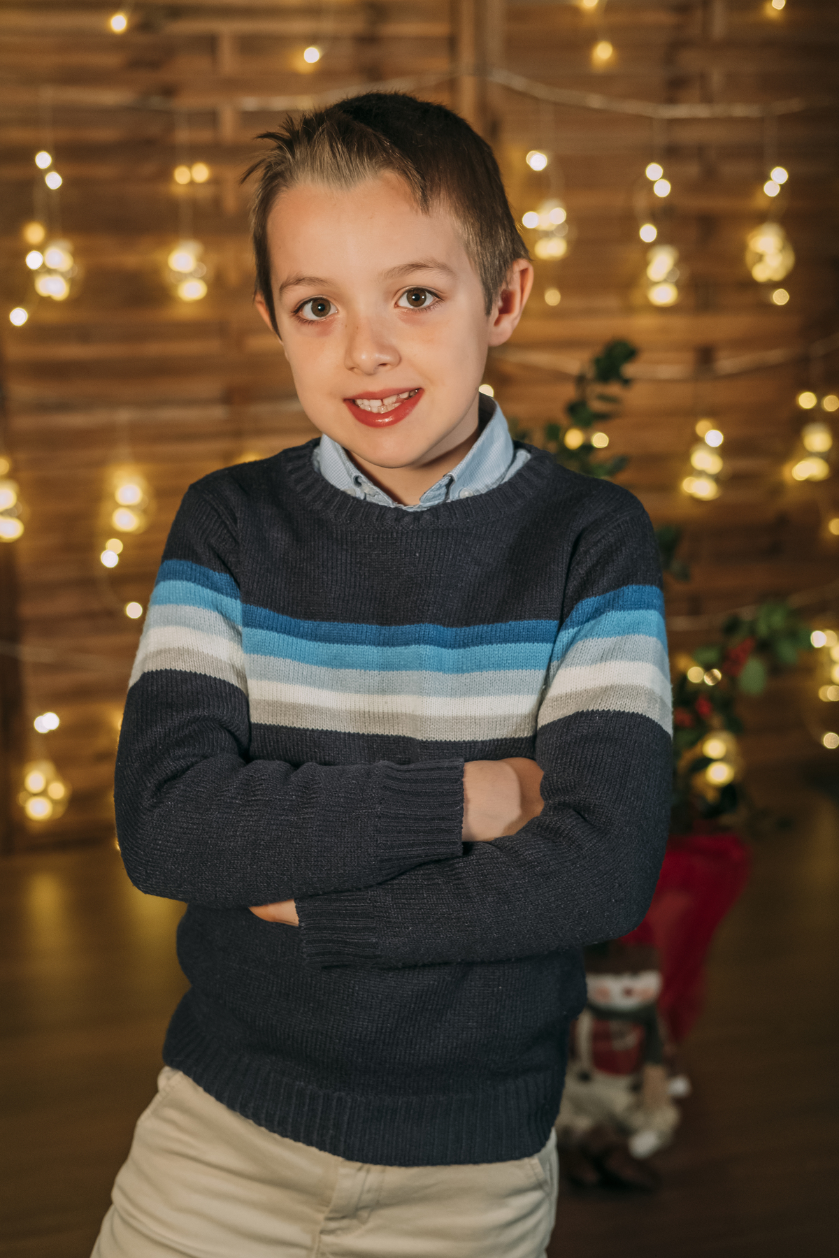 Sessão fotográfica de Natal