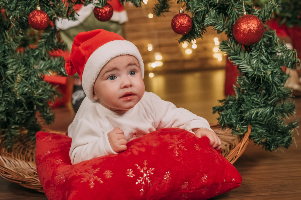 Sessão fotográfica de Natal