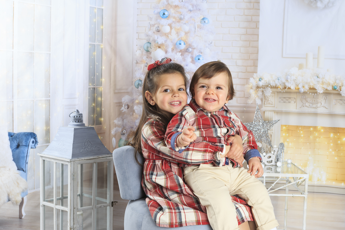 Sessão fotográfica de Natal