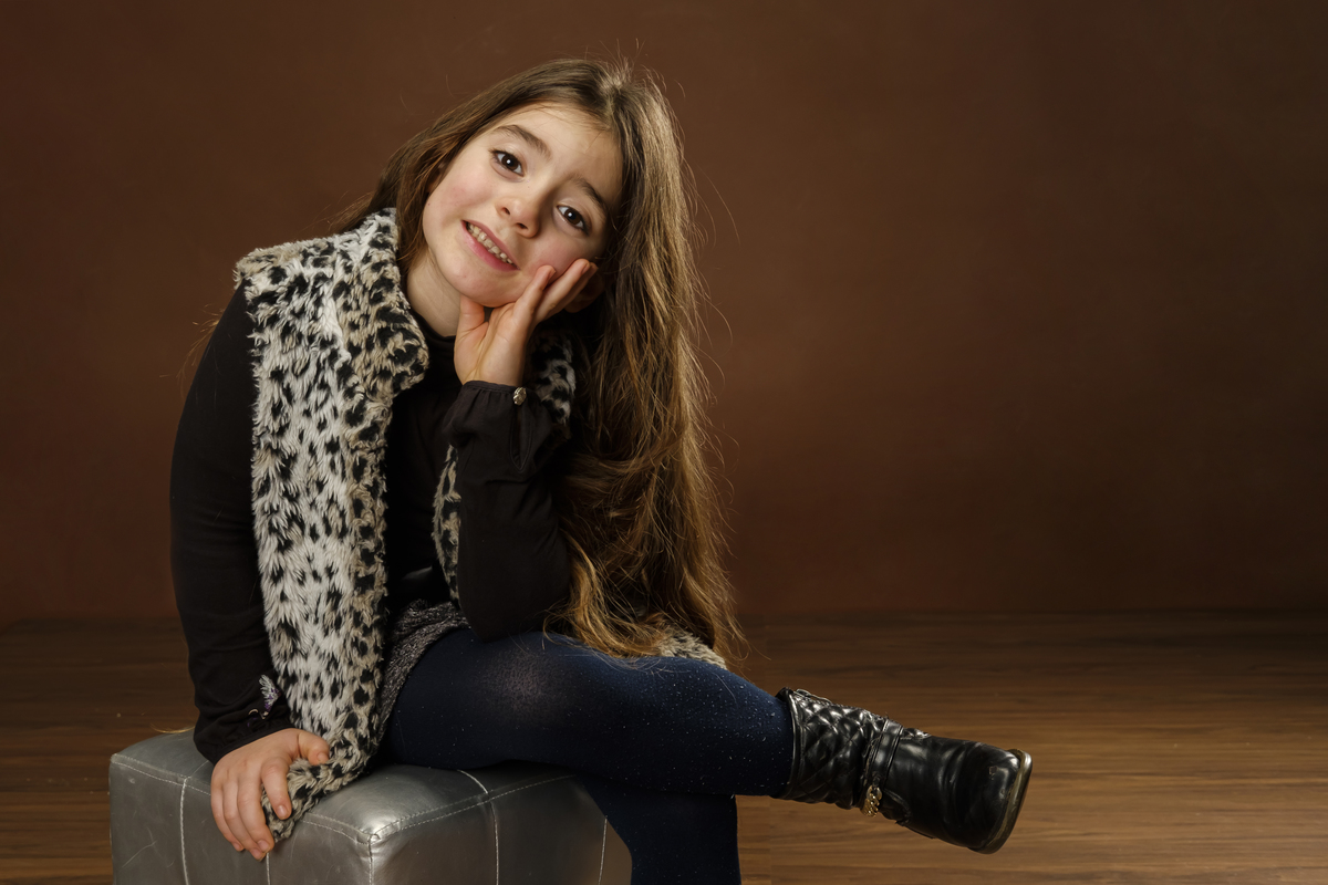 sessão fotográfica de estúdio