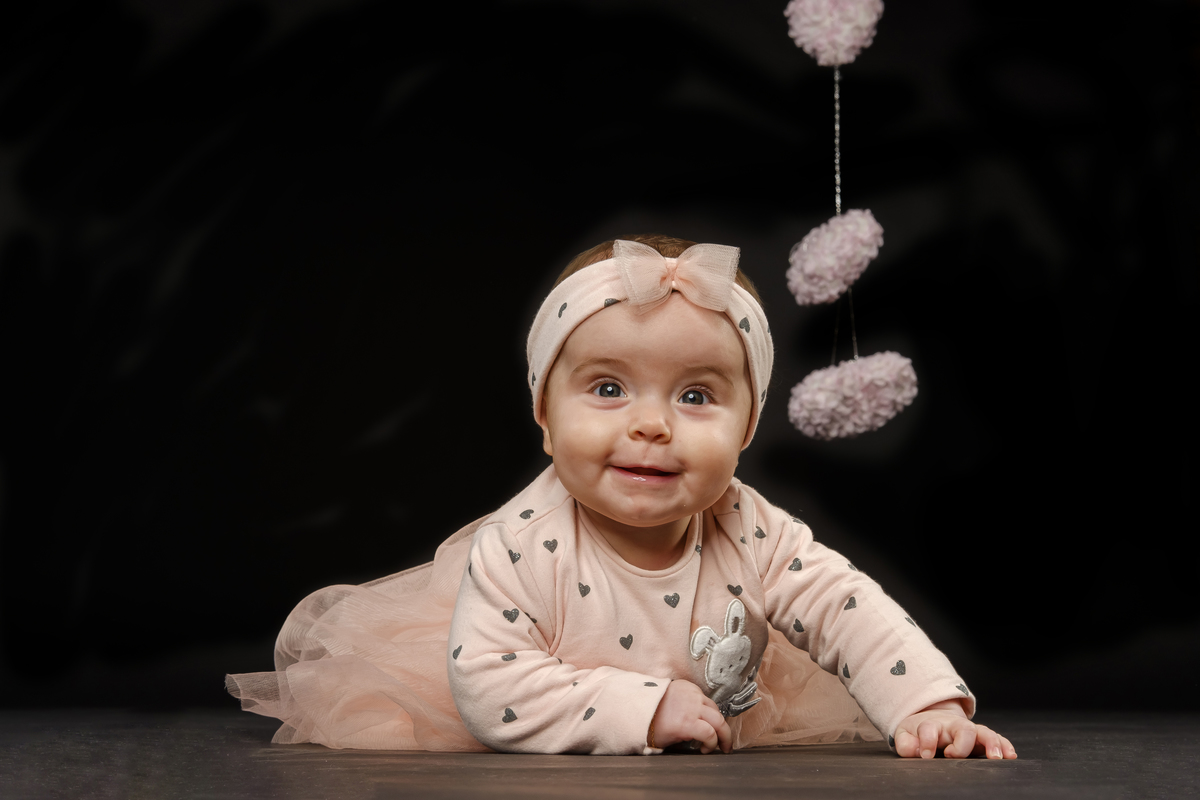 sessão fotográfica de bebé