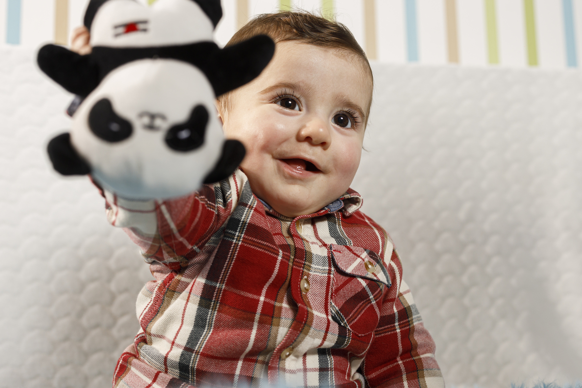 bebé sessão fotográfica de estúdio