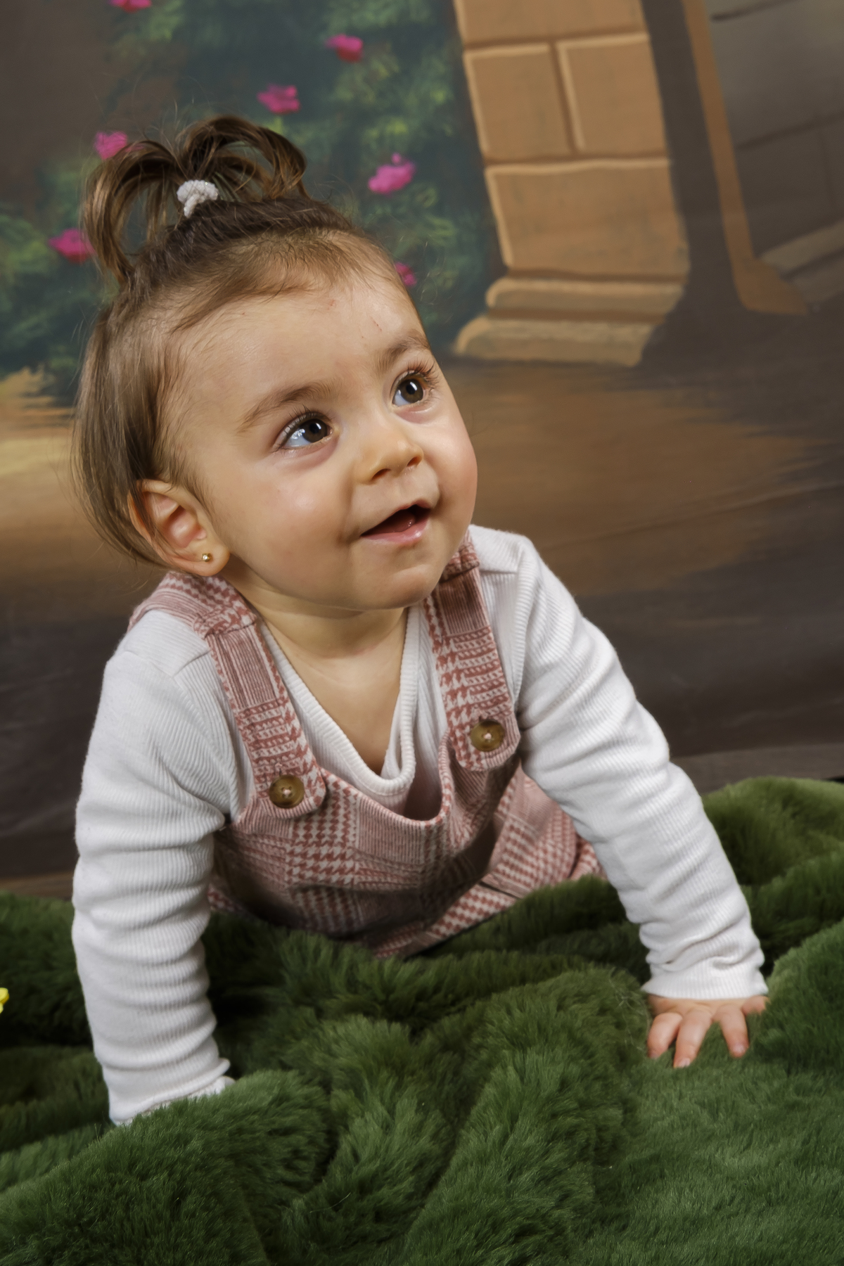 bebé na sessão fotográfica