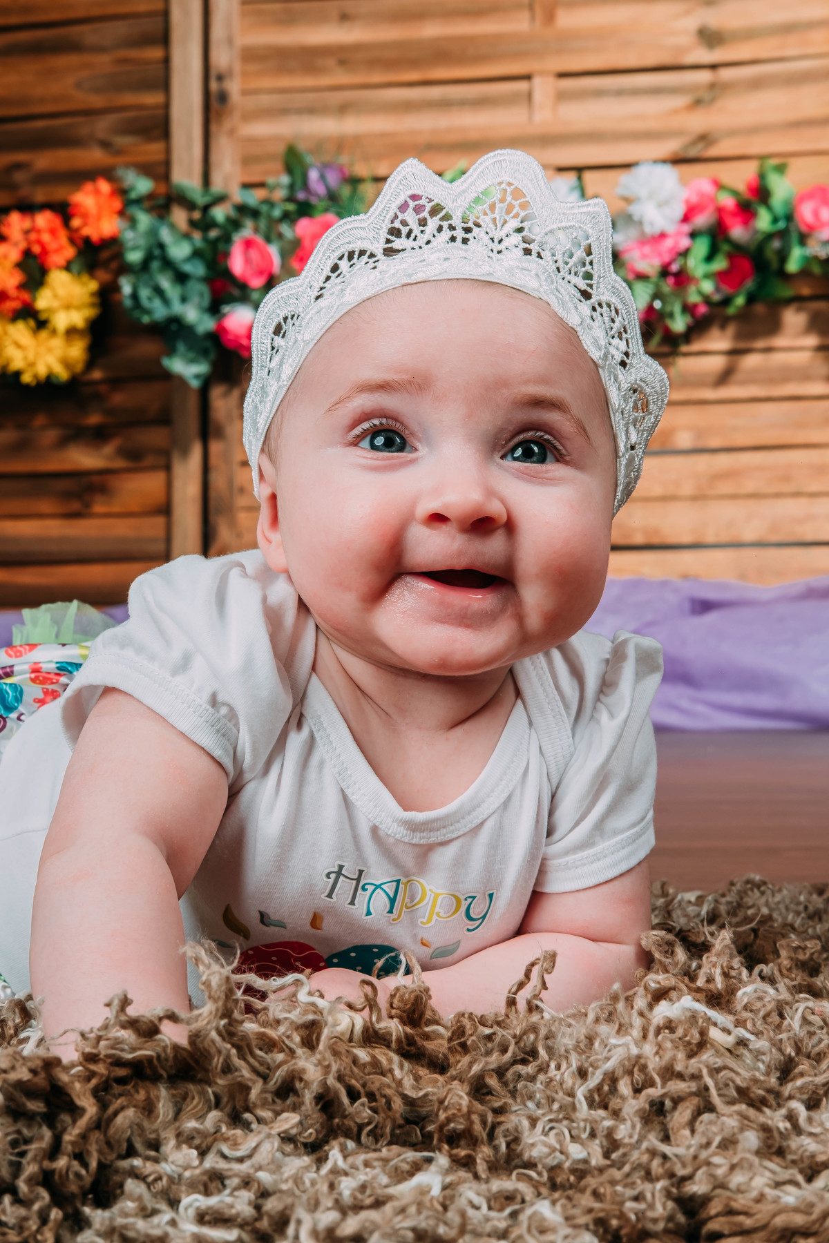 bebé na sessão fotográfica