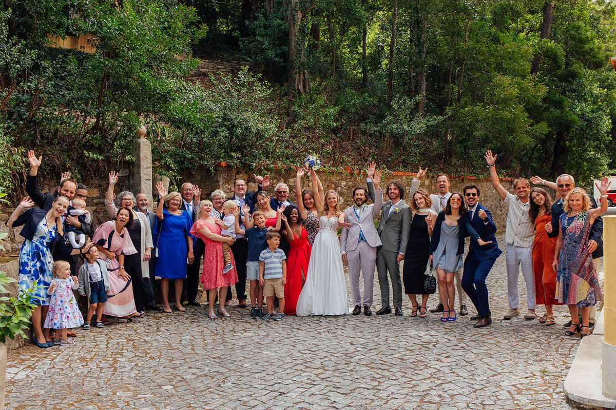 Fotografia de casamento na Quinta do Convento da Visitação - Páteo Velho Alenquer Portugal
