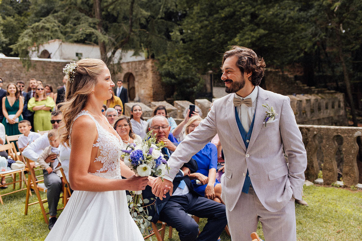 Fotografia de casamento na Quinta do Convento da Visitação - Páteo Velho Alenquer Portugal