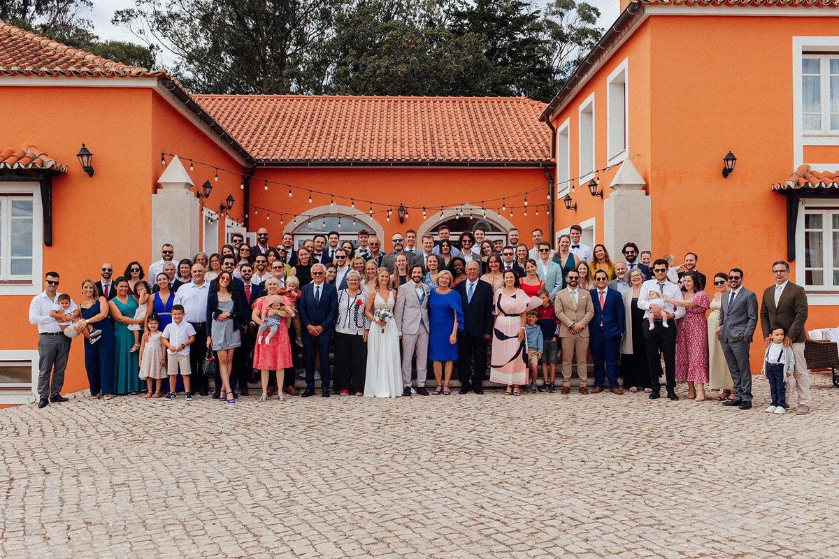 Fotografia de casamento na Quinta do Convento da Visitação - Páteo Velho Alenquer Portugal