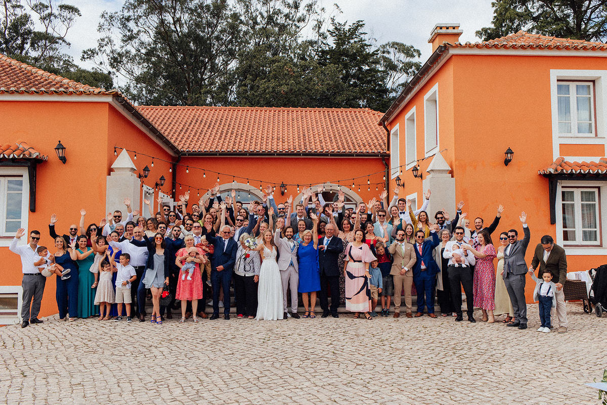 Fotografia de casamento na Quinta do Convento da Visitação - Páteo Velho Alenquer Portugal