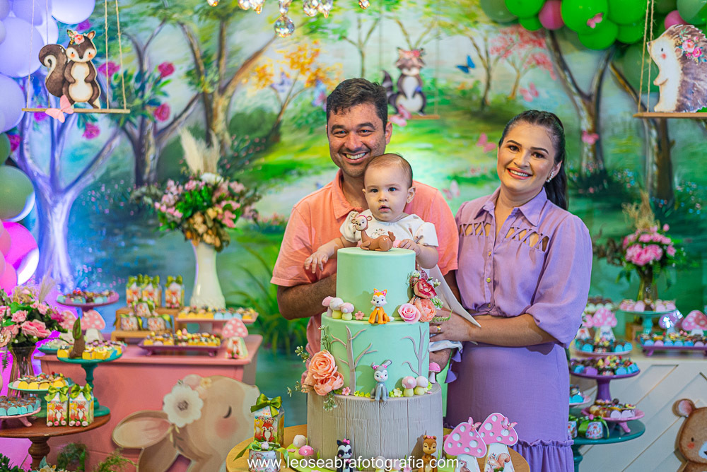 Aniversário 1 Ano Julia