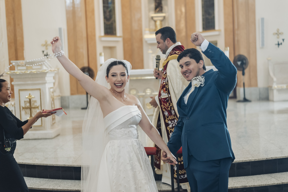 Casamento Erica e Roberto - Na Igreja