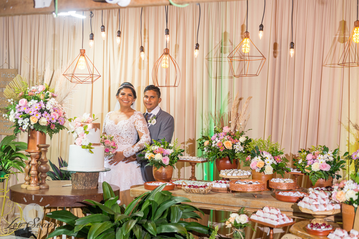 A recepção - Casamento Lana e Luan - Campo Maior PI