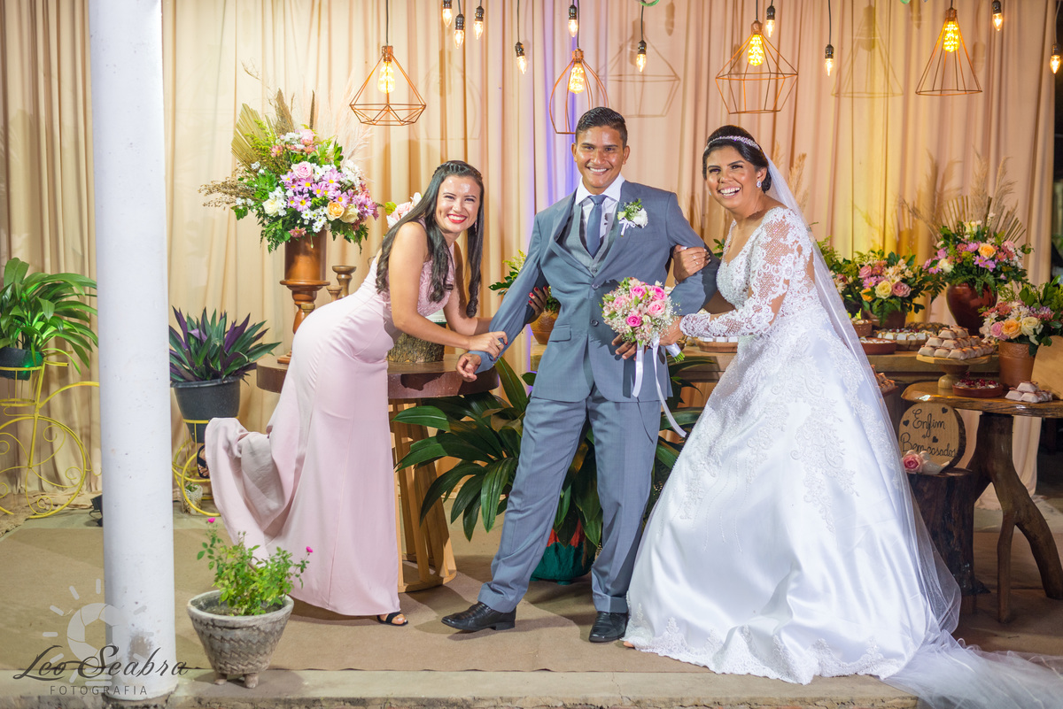 A recepção - Casamento Lana e Luan - Campo Maior PI
