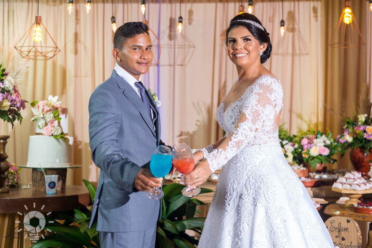 A recepção - Casamento Lana e Luan - Campo Maior PI