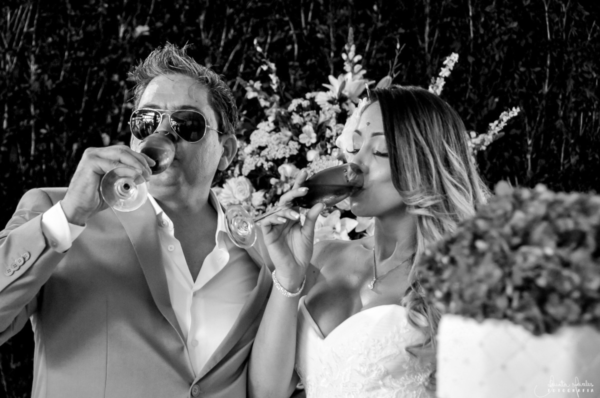 brinde noivos casamento rj