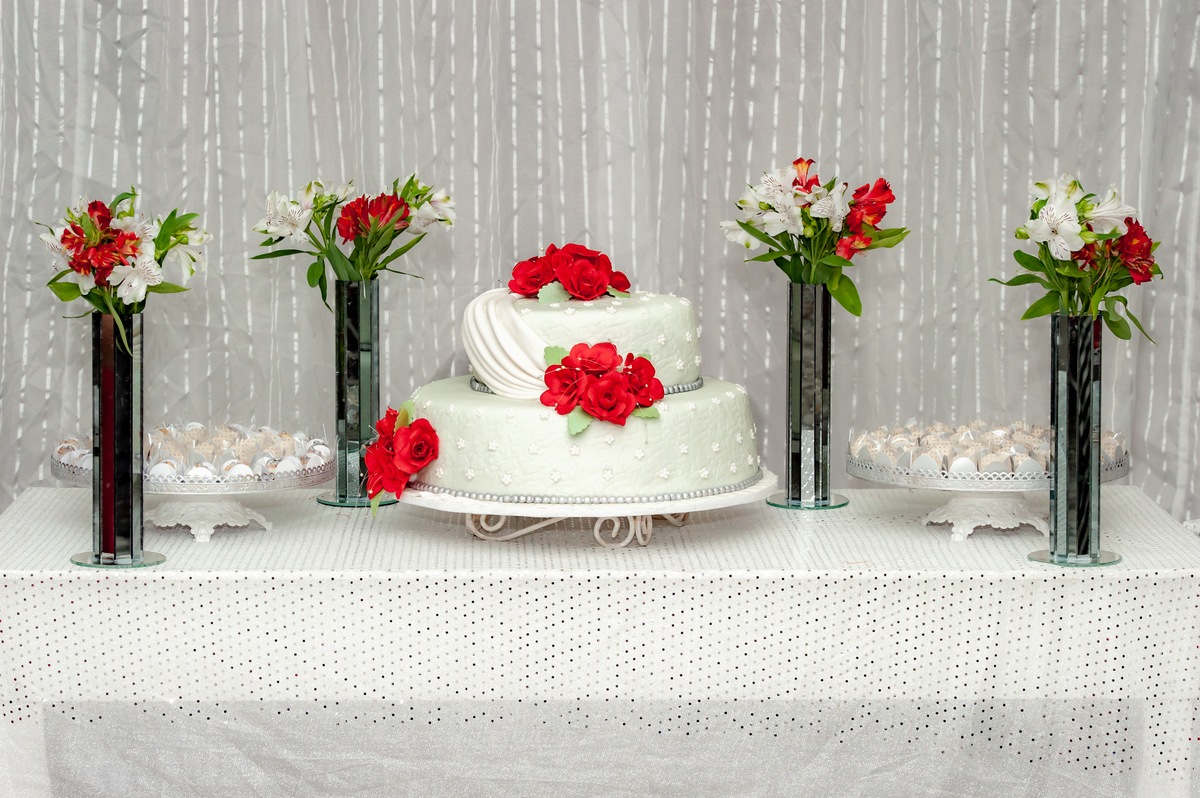 bolo bodas de prata casamento evangelico rj