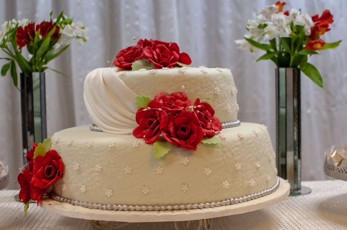 bolo bodas de prata casamento evangelico rj