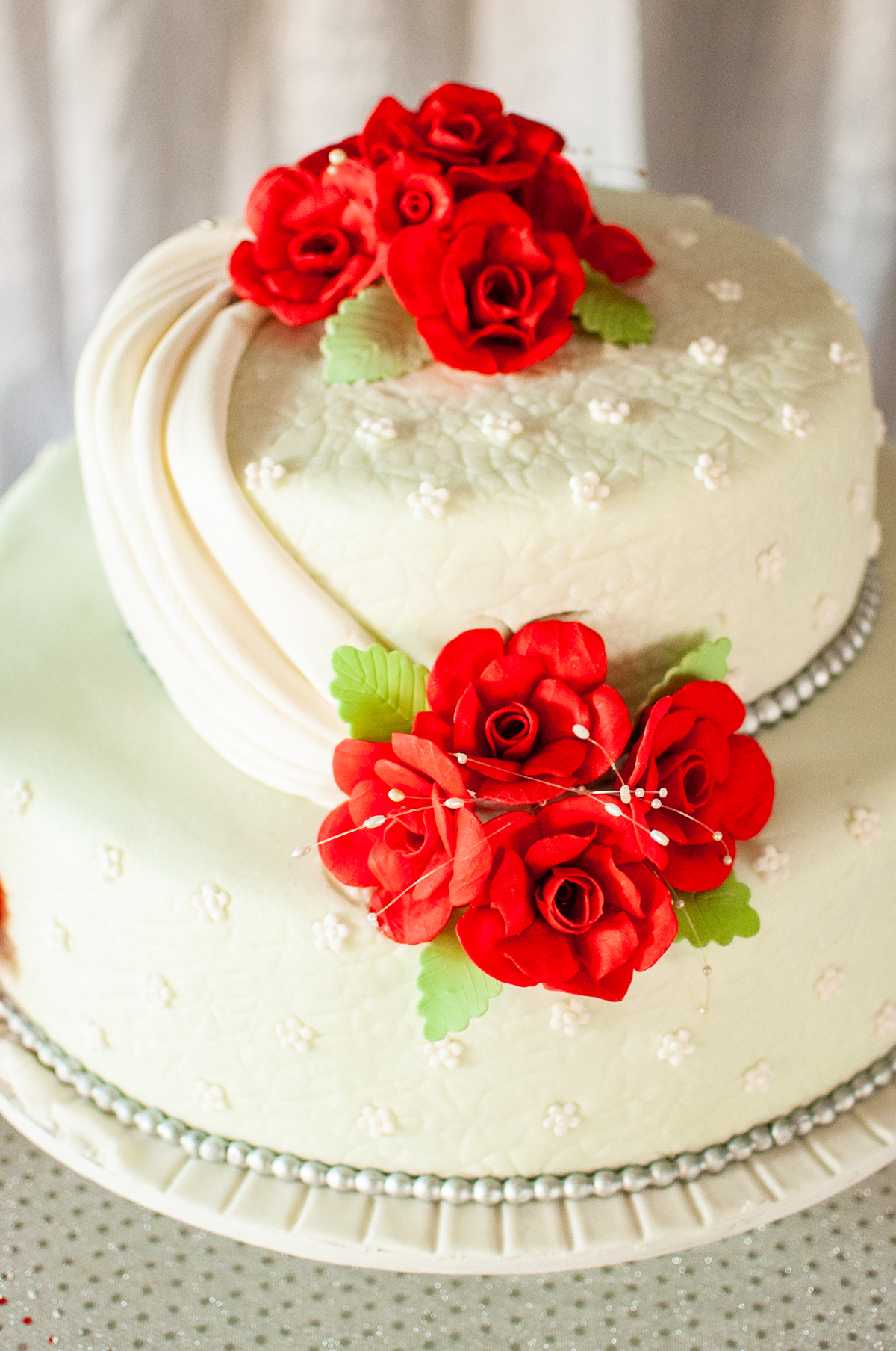 bolo bodas de prata casamento evangelico rj