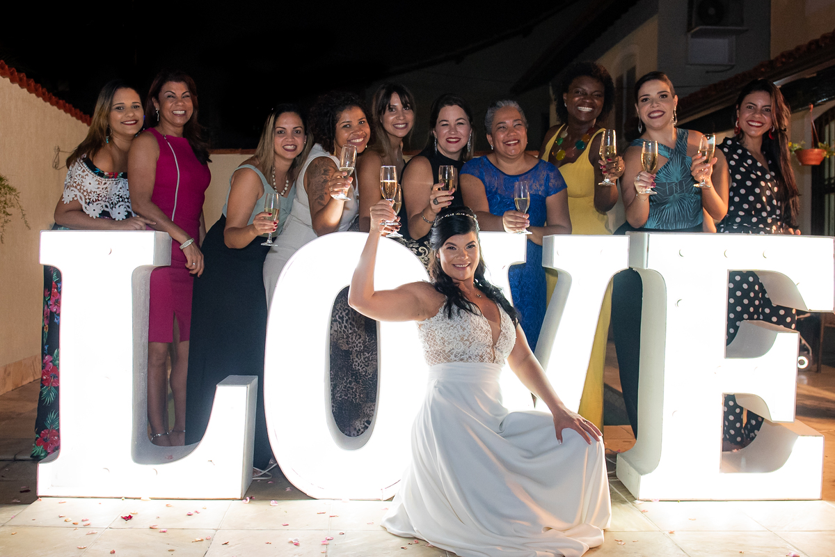 noiva e amigas rj