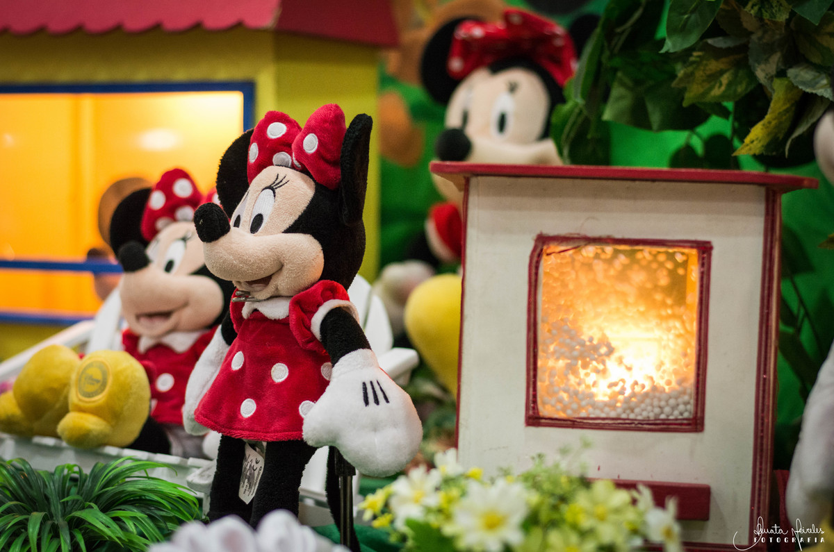decoração minnie aniversário infantil 