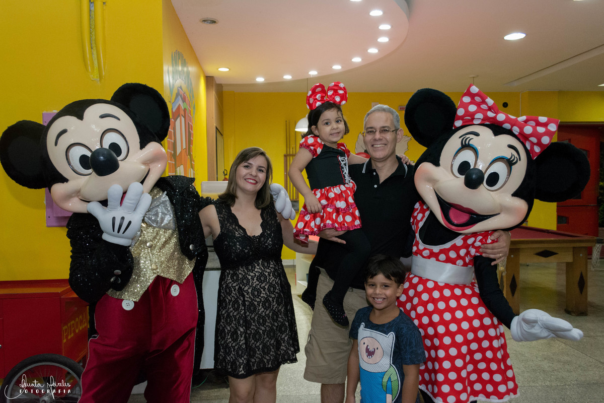 aniversario infantil minnie