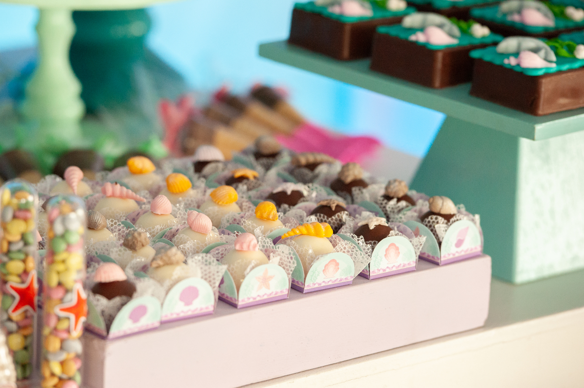 decoração fundo do mar